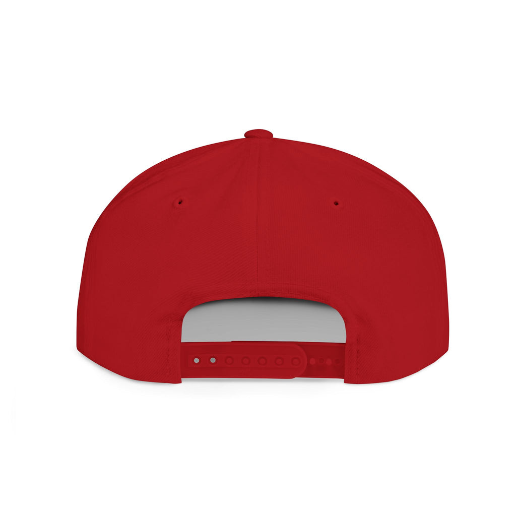 'PARO' Script Flat Bill Cap