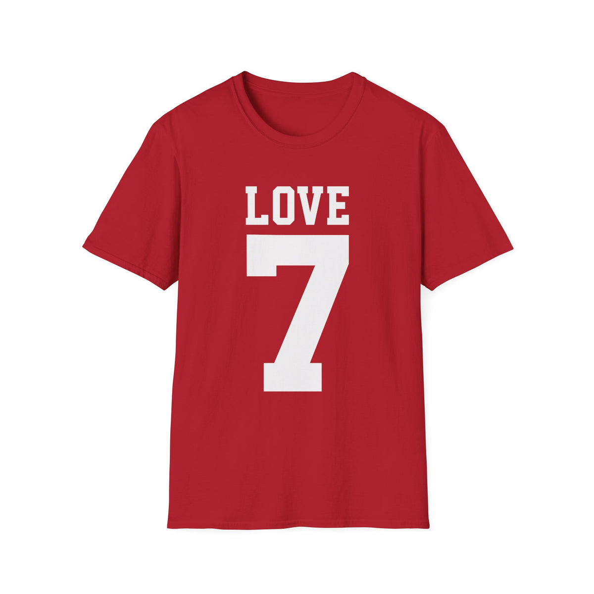 Love 7 Graphic T-Shirt - Fake 49er