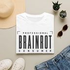 Brainrot Consumer T-Shirt — "Professional Brainrot Consumer" Graphic Tee