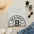 Brainrot University Logo T-Shirt — Vintage Collegiate Graphic Tee