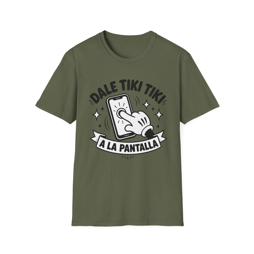 "Dale Tiki Tiki a la Pantalla" Funny Spanish Graphic Tee