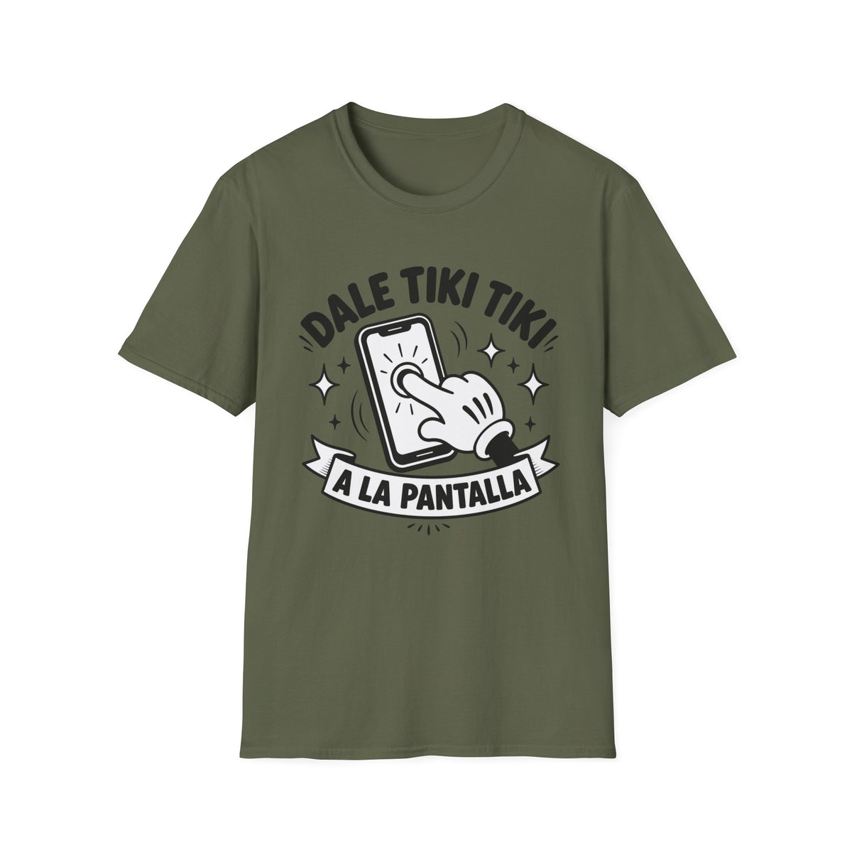 "Dale Tiki Tiki a la Pantalla" Funny Spanish Graphic Tee