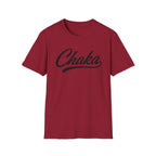 Chaka Script T-Shirt — Retro Cursive Logo Tee