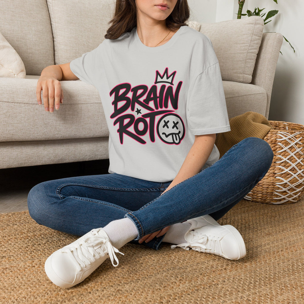 Brain Rot Graphic T-Shirt