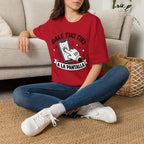 T-Shirt — 'Dale Tiki Tiki! A La Pantalla' Funny Spanish Phone-Press Graphic Tee