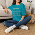 Streamer Definition T-Shirt — Funny Gamer/Content Creator Tee