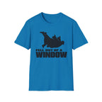 Fell Out of a Window T-Shirt — Funny Falling Silhouette Tee