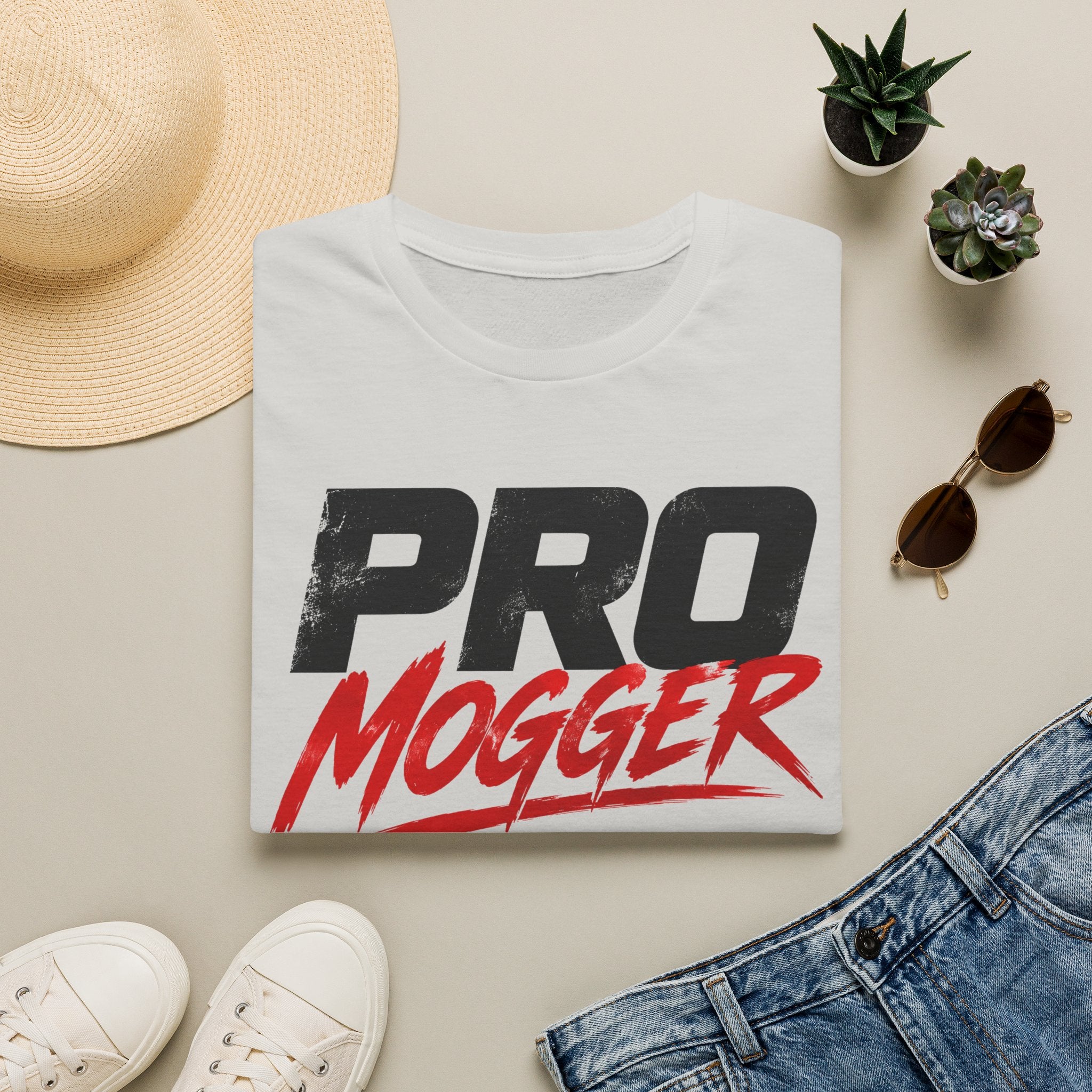 Pro Mogger T‑Shirt — Retro Racing Style Graphic Tee