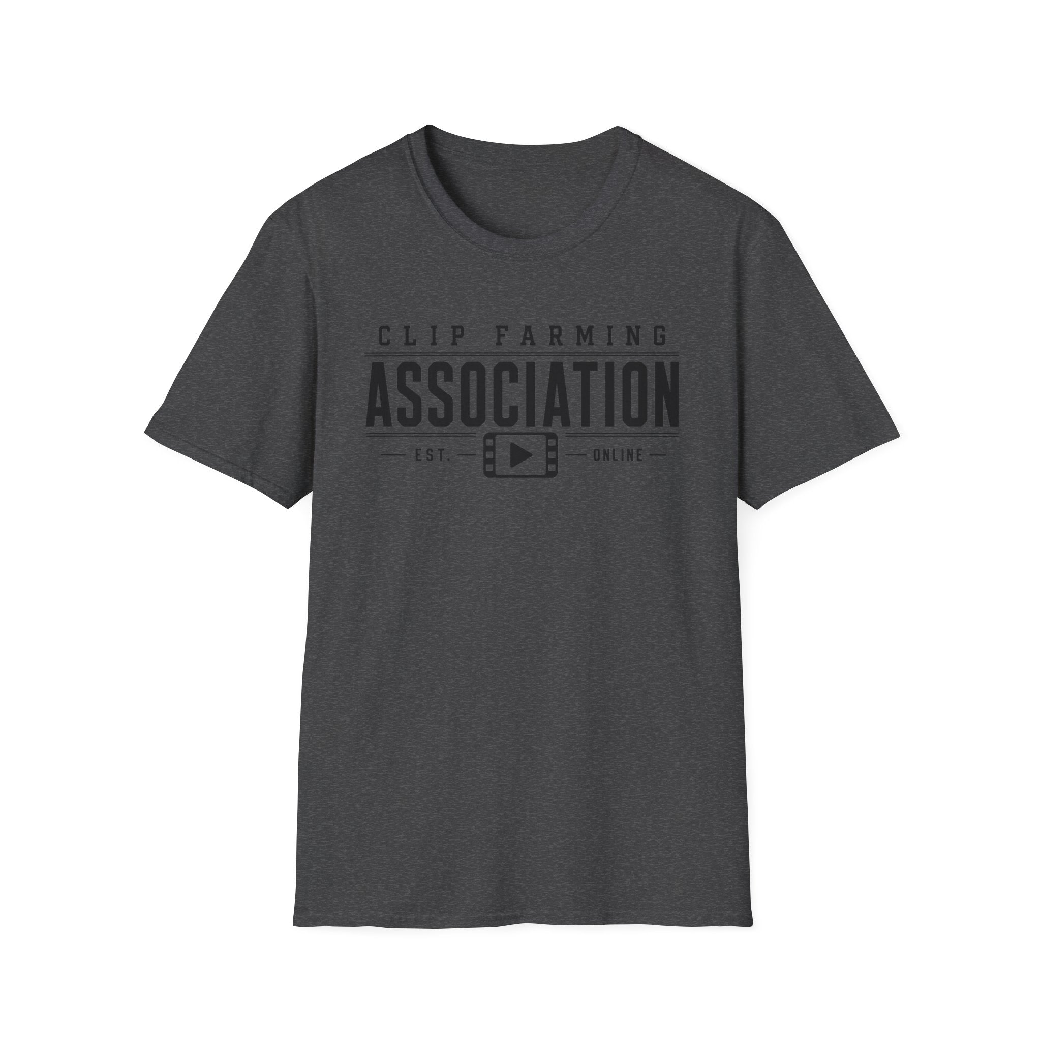 Clip Farming Association T-Shirt — Est. Online Video Creator Tee