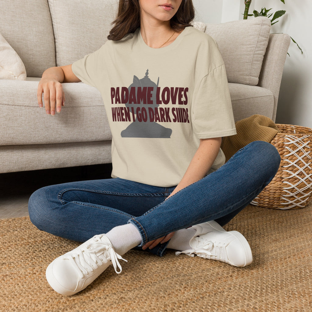 T-Shirt — "Padme Loves When I Go Dark Side" Parody Graphic Tee