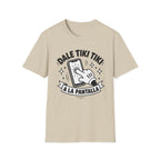 T-Shirt — 'Dale Tiki Tiki! A La Pantalla' Funny Spanish Phone-Press Graphic Tee