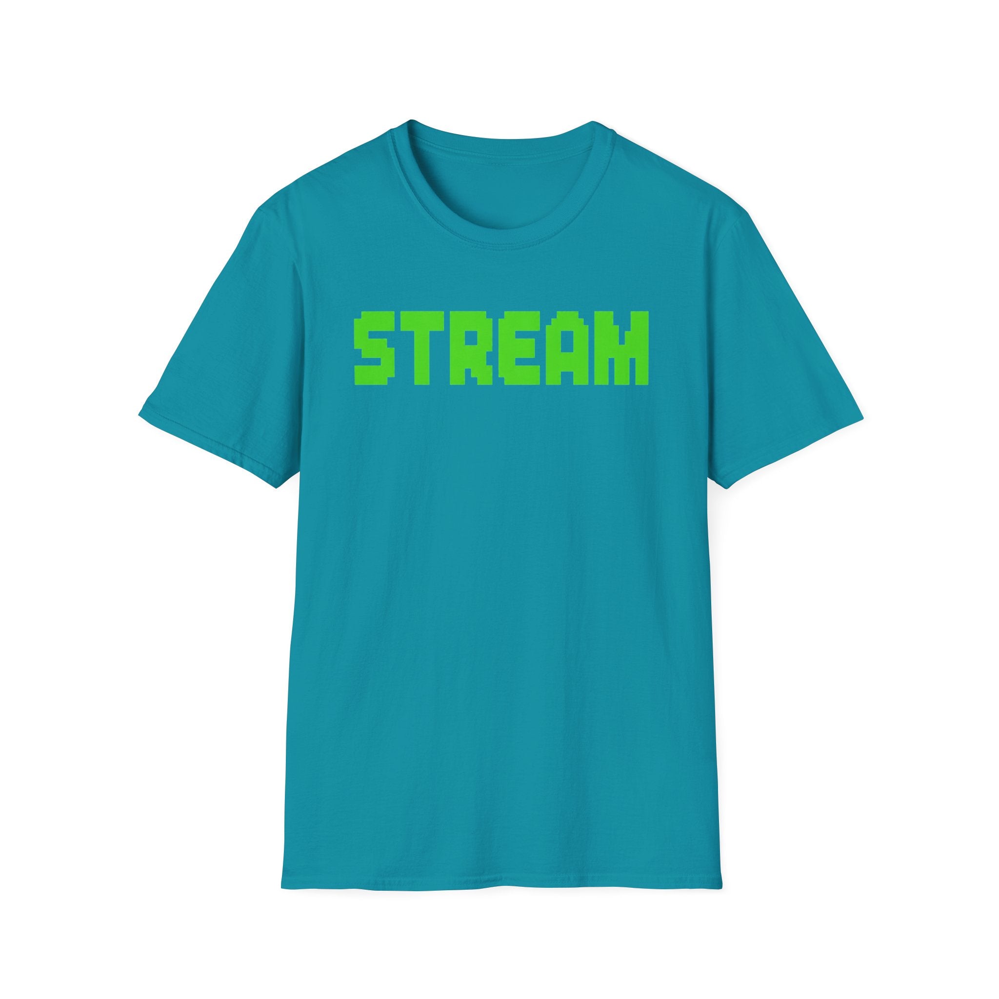 STREAM Graphic T-Shirt — Neon Pixel Gamer Tee