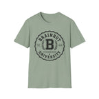 Brainrot University Logo T-Shirt — Vintage Collegiate Graphic Tee