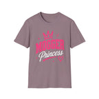 Mogger Princess T‑Shirt — Pink Crown Graphic Tee