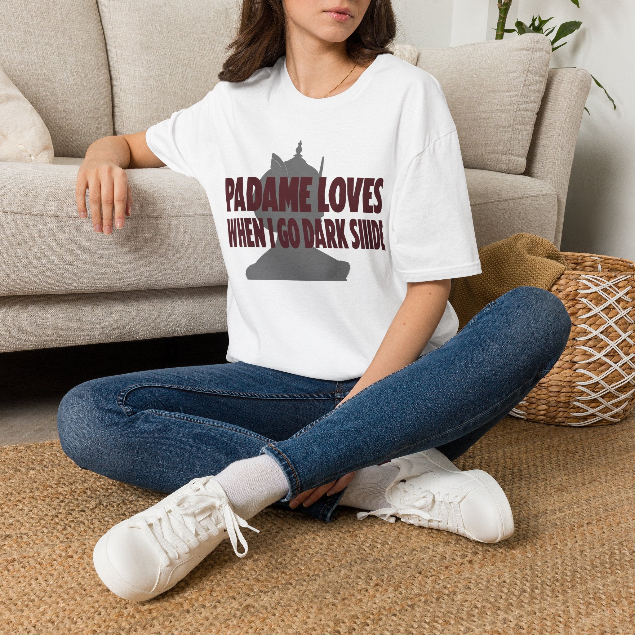 T-Shirt — "Padme Loves When I Go Dark Side" Parody Graphic Tee