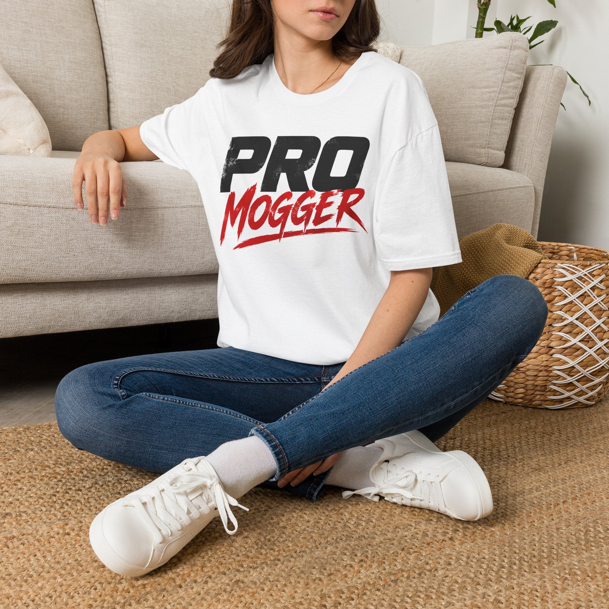 Pro Mogger T‑Shirt — Retro Racing Style Graphic Tee