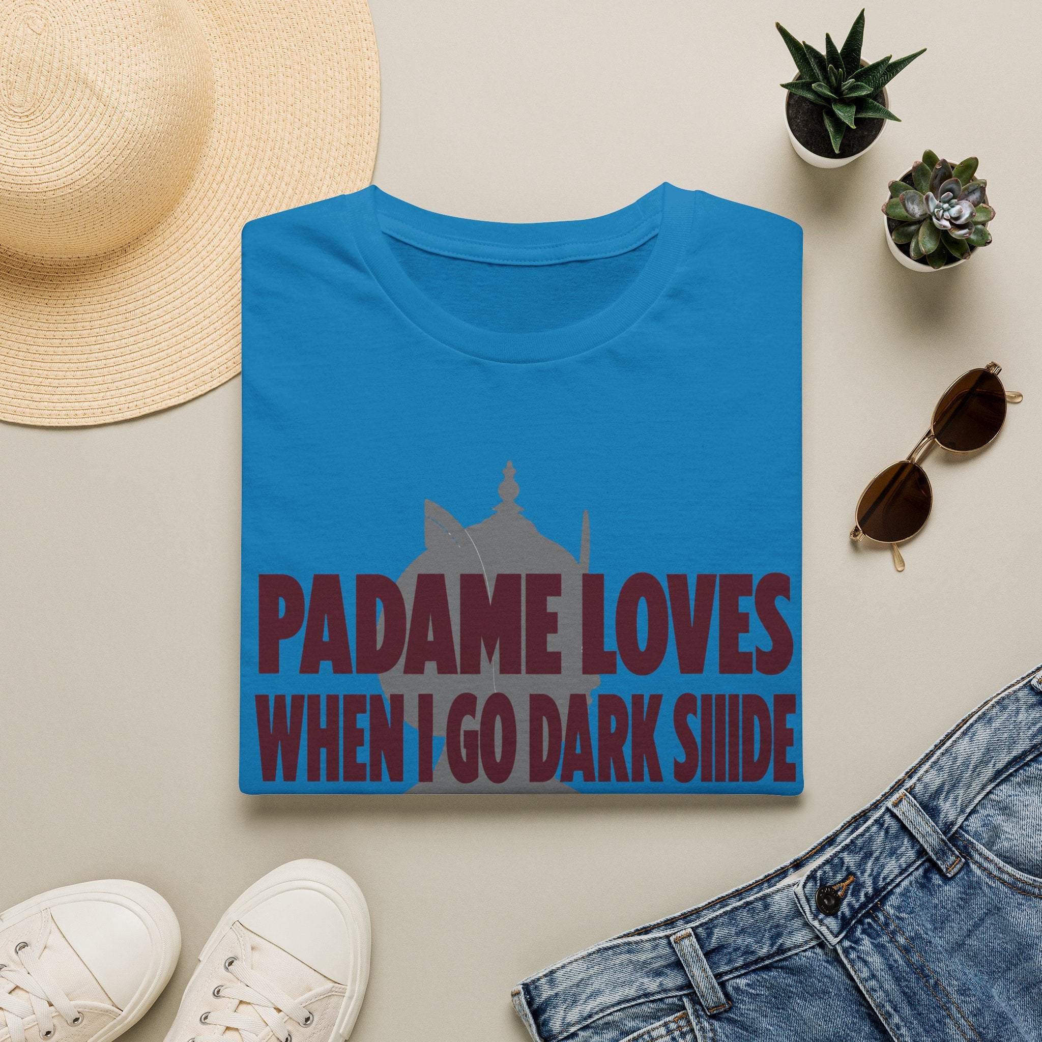 T-Shirt — "Padme Loves When I Go Dark Side" Parody Graphic Tee