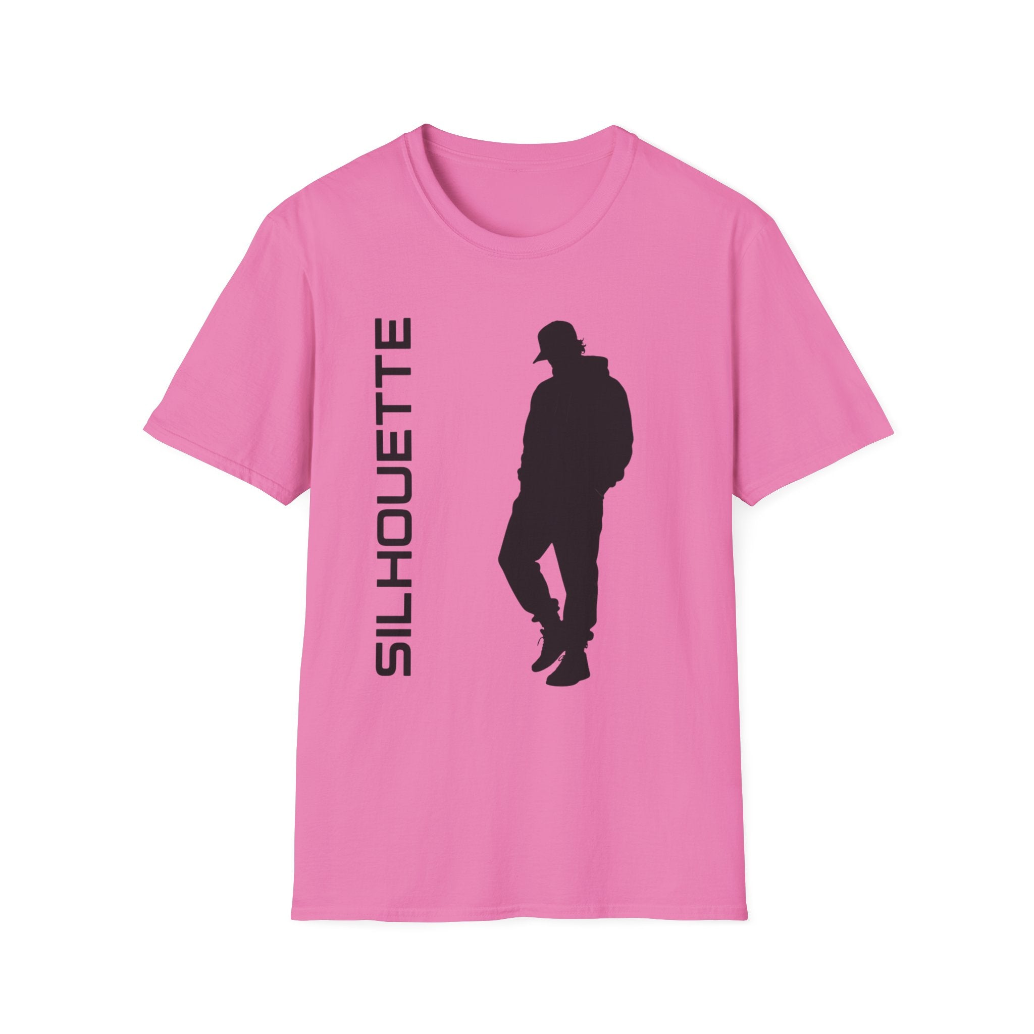 Silhouette Graphic T-Shirt — 'SILHOUETTE' Minimal Urban Streetwear