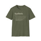 Aesthetic Definition T-Shirt — Minimalist Typography Tee