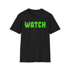 WATCH Graphic T-Shirt — Green Text Tee