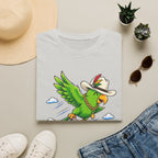 Parrot T-Shirt — 'Perrico Gives You Wiings' Funny Tropical Bird Tee