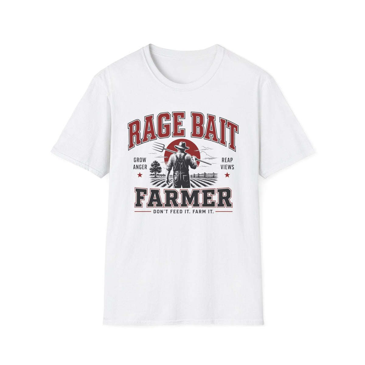 Rage Bait Farmer Graphic T‑Shirt