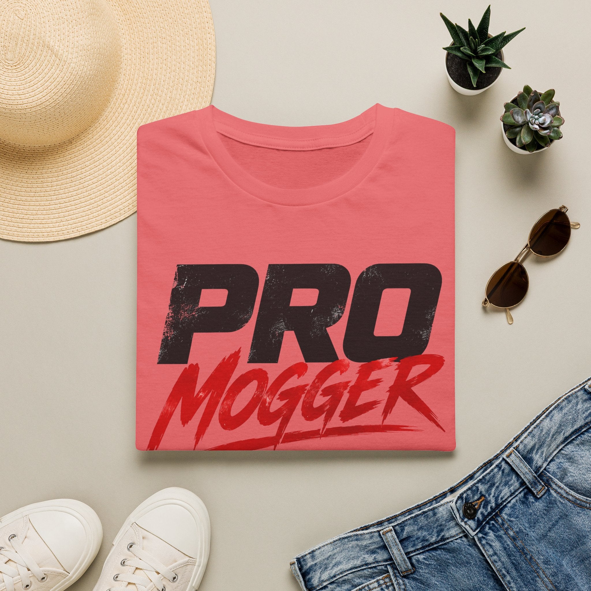 Pro Mogger T‑Shirt — Retro Racing Style Graphic Tee