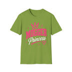 Mogger Princess T‑Shirt — Pink Crown Graphic Tee
