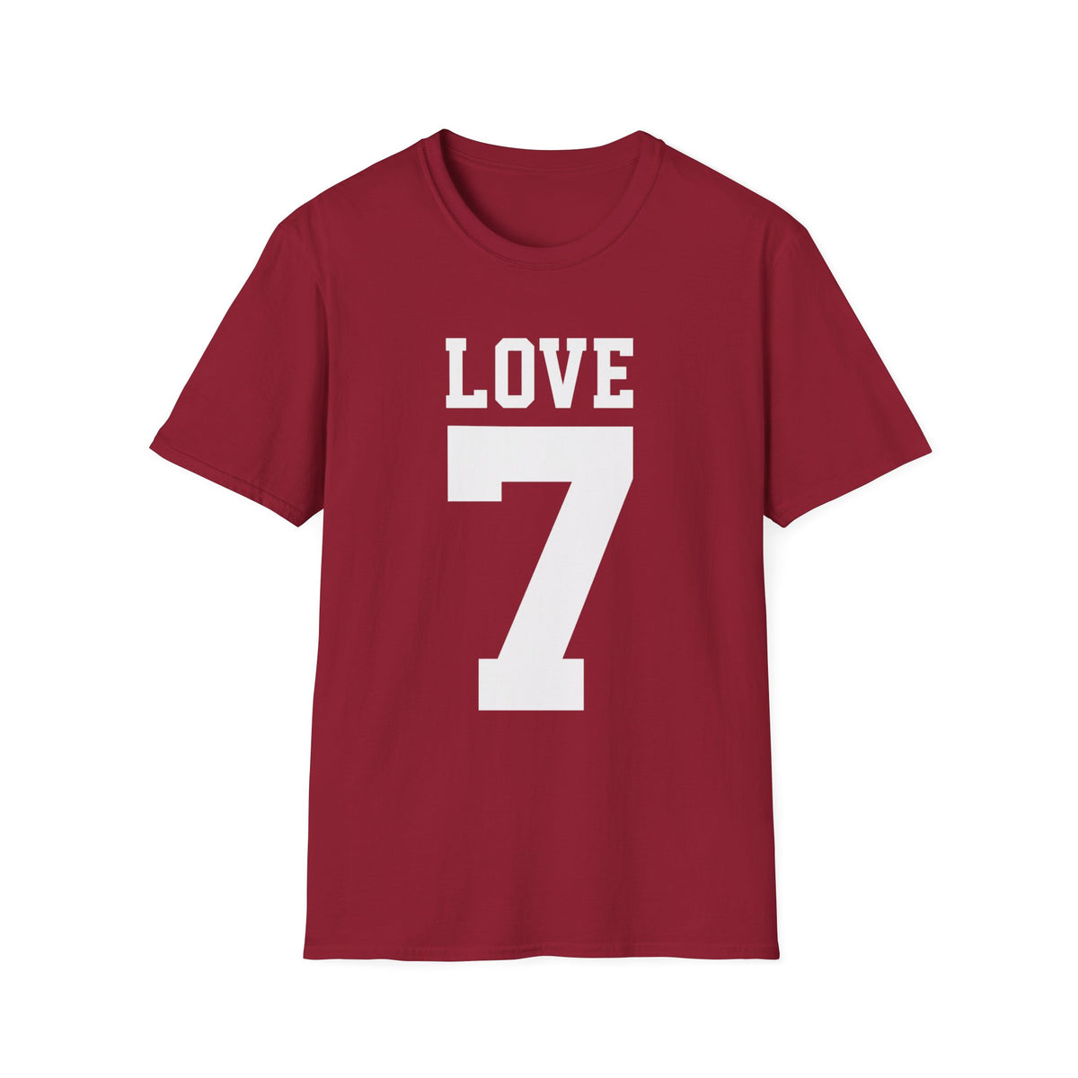 Love 7 Graphic T-Shirt - Fake 49er