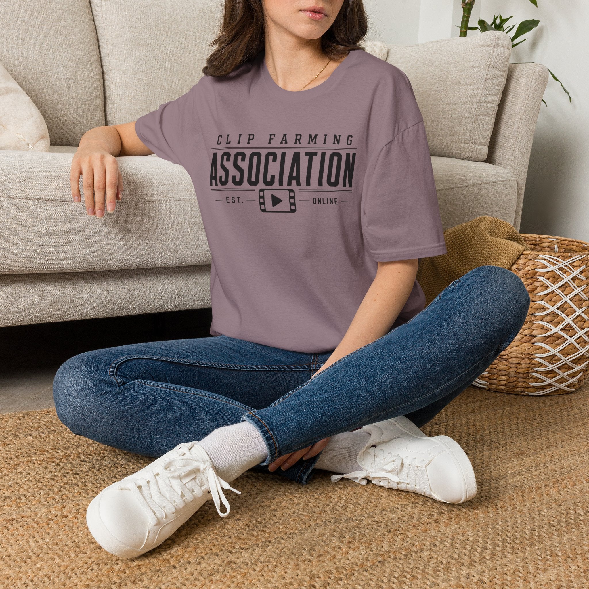 Clip Farming Association T-Shirt — Est. Online Video Creator Tee
