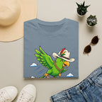 Parrot T-Shirt — 'Perrico Gives You Wiings' Funny Tropical Bird Tee