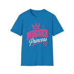 Mogger Princess T‑Shirt — Pink Crown Graphic Tee
