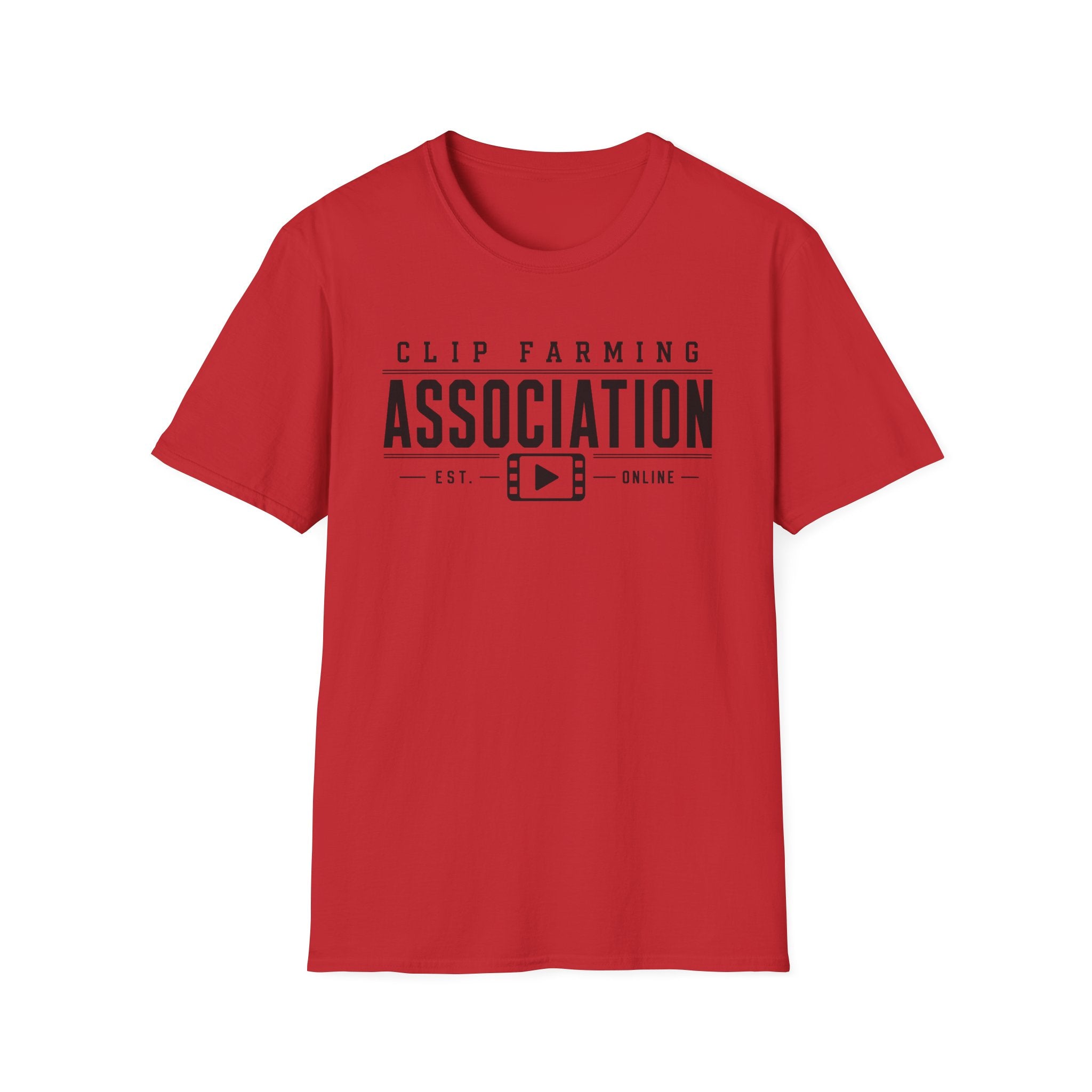 Clip Farming Association T-Shirt — Est. Online Video Creator Tee