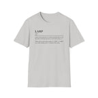 LARP Definition T-Shirt — Minimalist Dictionary Tee for Larpers & Cosplayers