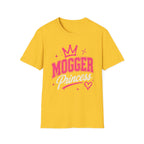 Mogger Princess T‑Shirt — Pink Crown Graphic Tee