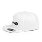 Streamer Flat Bill Snapback Hat