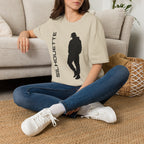 Silhouette Graphic T-Shirt — 'SILHOUETTE' Minimal Urban Streetwear