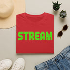 STREAM Graphic T-Shirt — Neon Pixel Gamer Tee