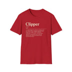 Clipper Definition T-Shirt — Content Creator Dictionary Tee