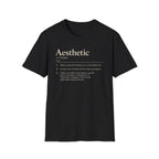 Aesthetic Definition T-Shirt — Minimalist Typography Tee