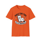 T-Shirt — 'Dale Tiki Tiki! A La Pantalla' Funny Spanish Phone-Press Graphic Tee