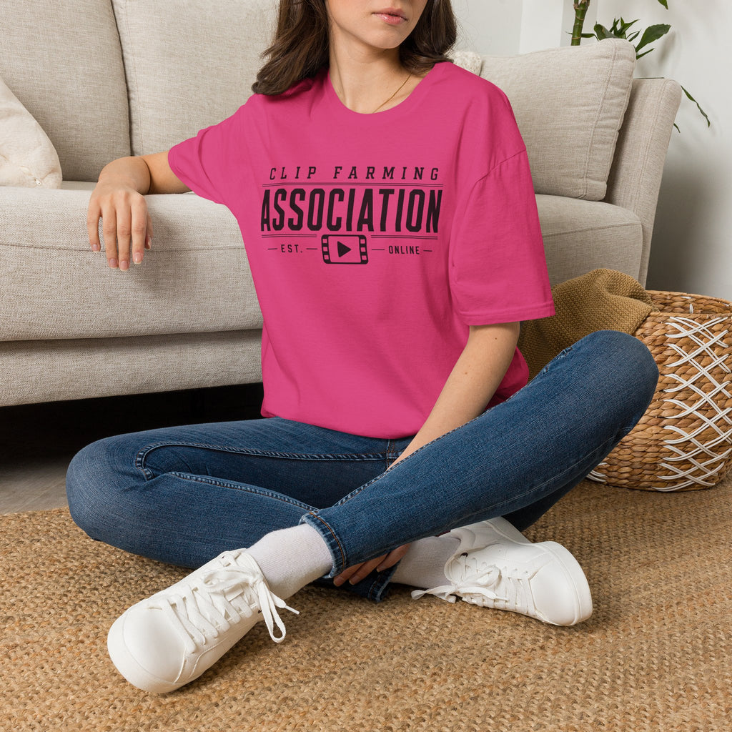 Clip Farming Association T-Shirt — Est. Online Video Creator Tee