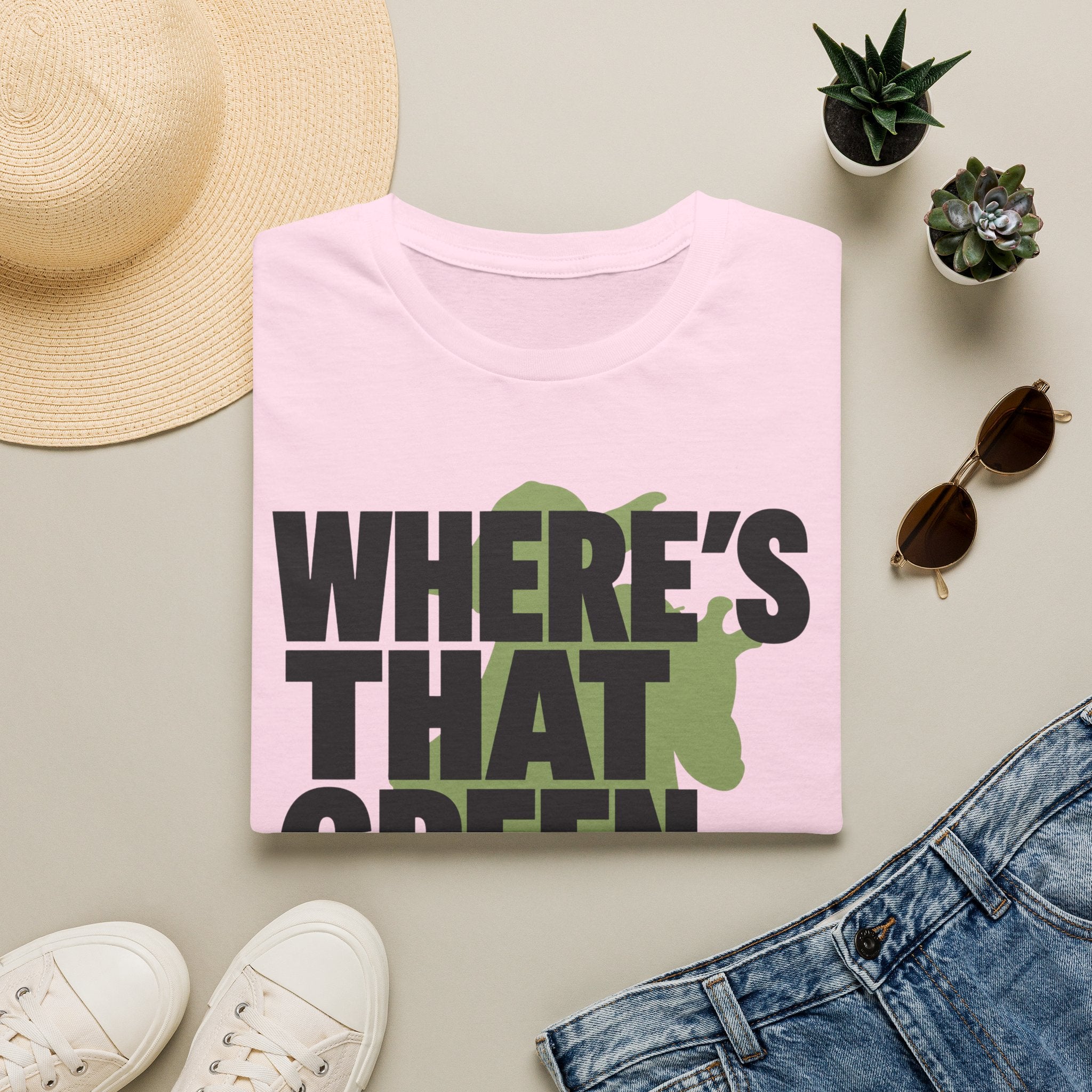 Where's That Green Frogman? T-Shirt