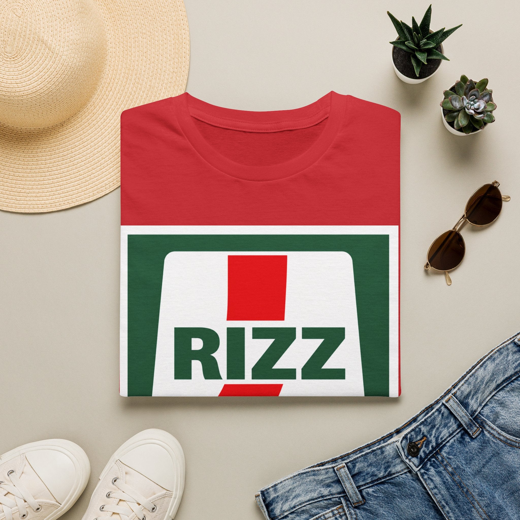L RIZZ Retro Logo T-Shirt — Vintage-Inspired Streetwear Tee