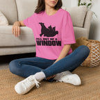 Fell Out of a Window T-Shirt — Funny Falling Silhouette Tee