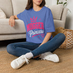 Mogger Princess T‑Shirt — Pink Crown Graphic Tee