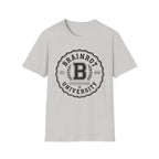 Brainrot University Logo T-Shirt — Vintage Collegiate Graphic Tee