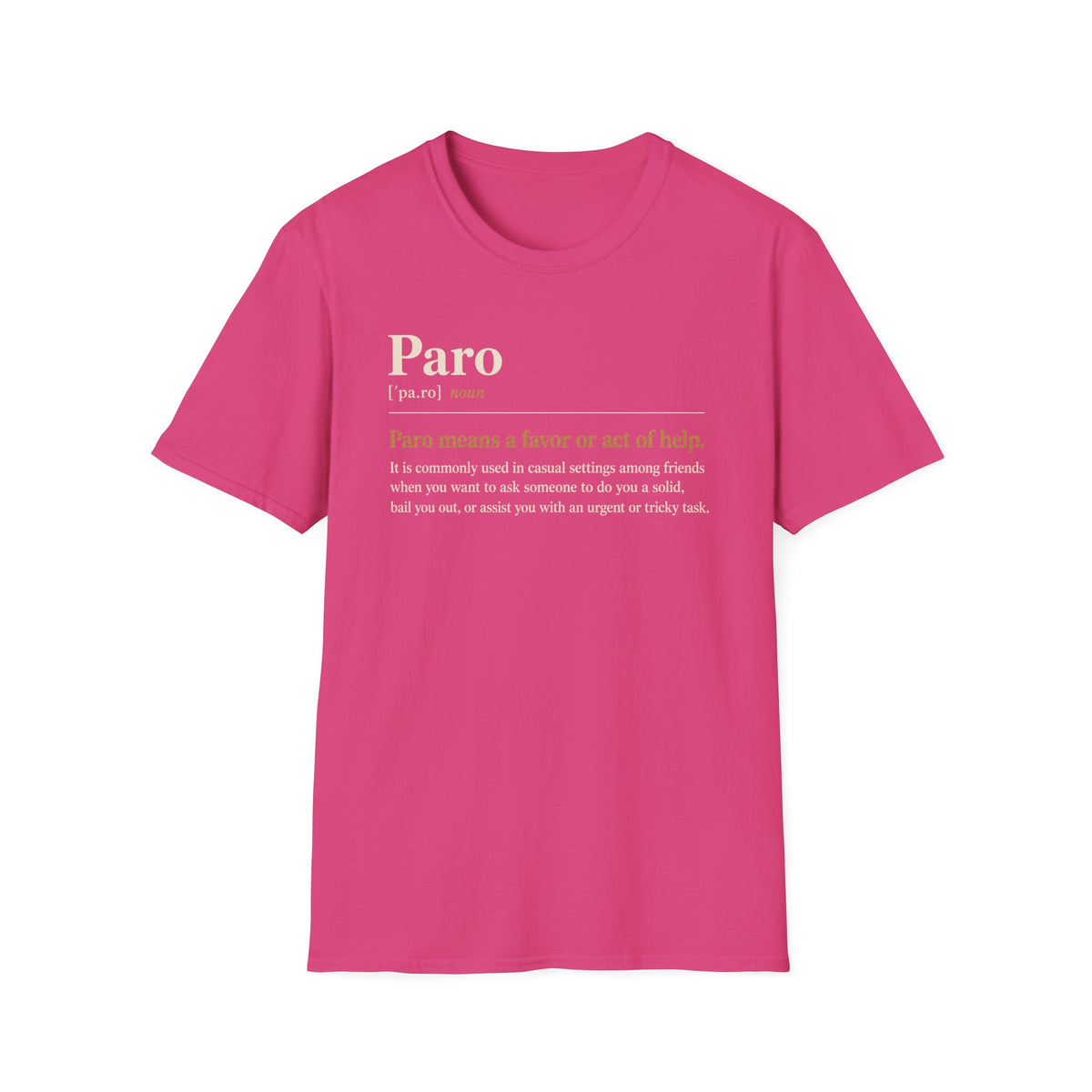 Paro Definition T-Shirt