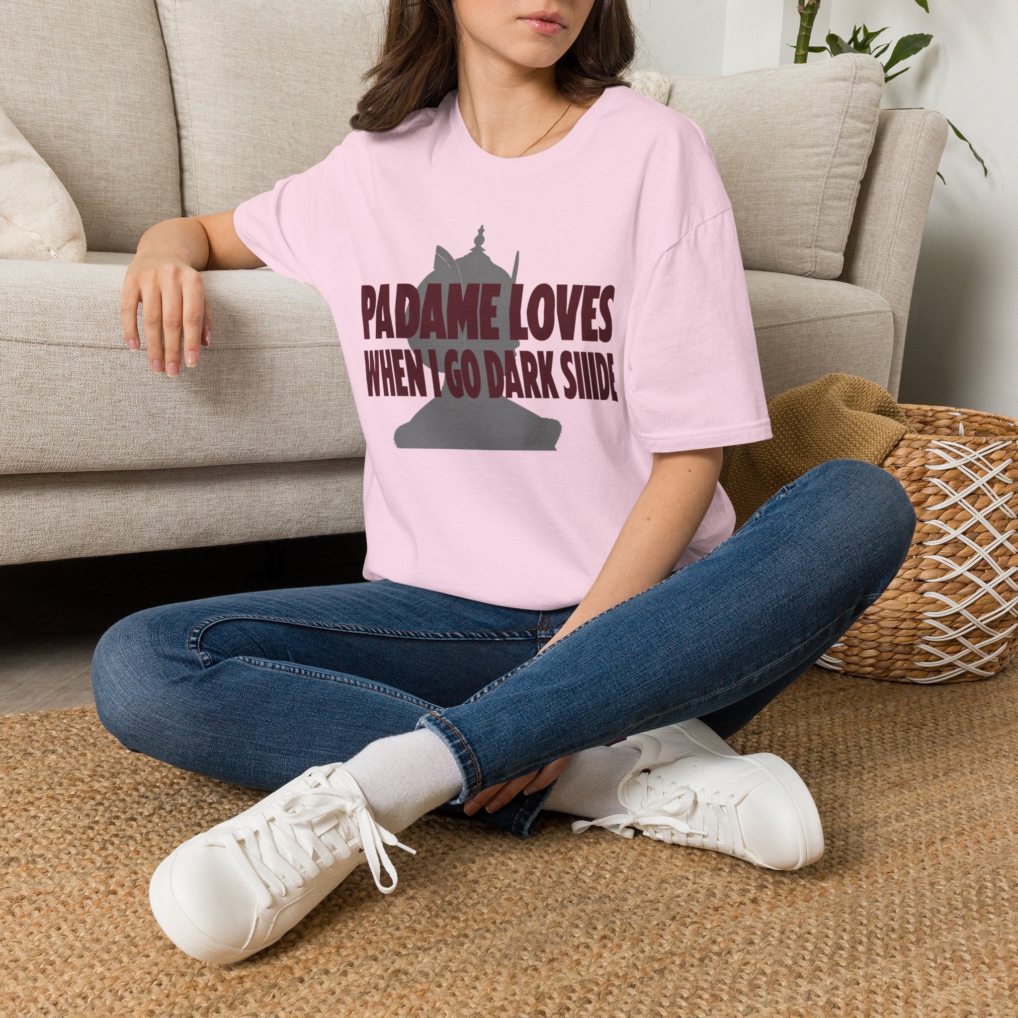 T-Shirt — "Padme Loves When I Go Dark Side" Parody Graphic Tee