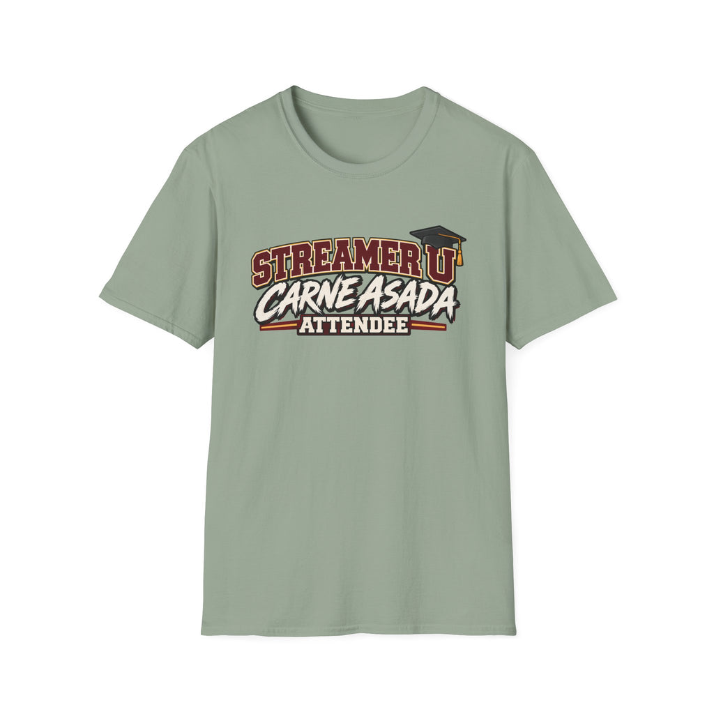 Streamer U Carne Asada Attendee T‑Shirt